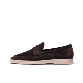 TRUFFAUT Loafers Men Gray/Coffee/Blue/Gold Brown