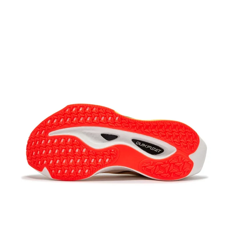 361° Flame 4MIX Running Shoes Unisex Low Top Feather White/Stamen Yellow-4