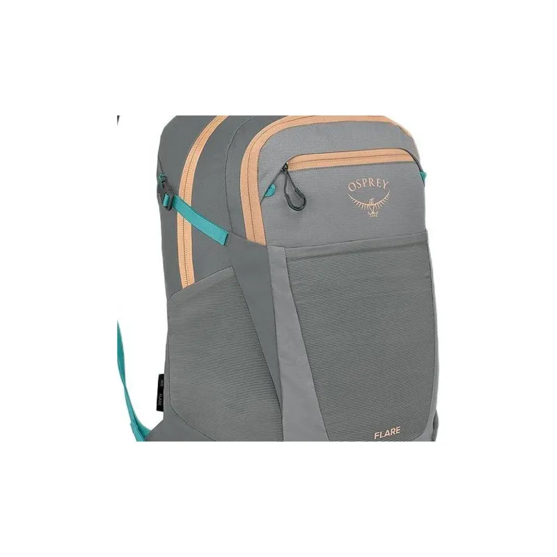 OSPREY Recycled Polyester Outdoor Hiking Bag Backpacks Regular Unisex Medium Gray & Coal Gray-4