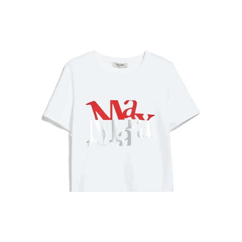 'S MAX MARA T Shirt Women's White-4