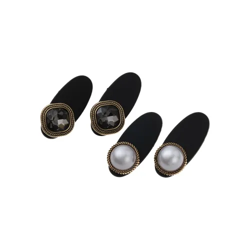 QIMEILA Resin Hair Clips Women's