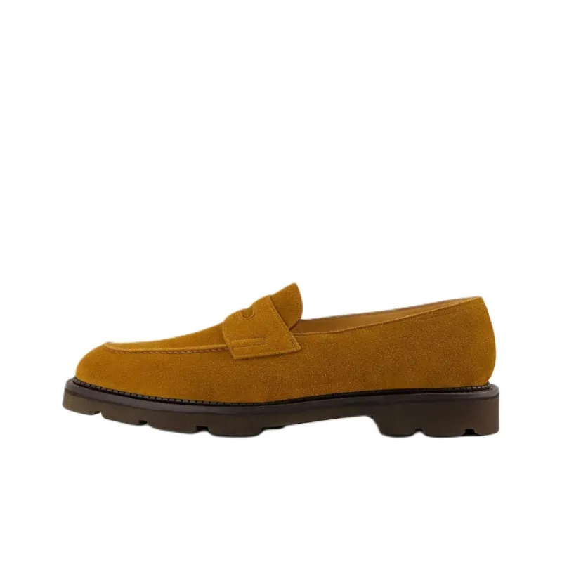 JOHN LOBB Lopez Loafers Men's Brown-0