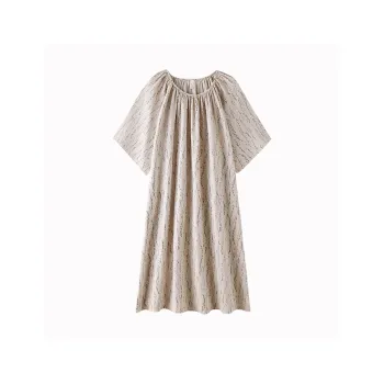 XIAFENYAN Nightgown Women's Light Brown