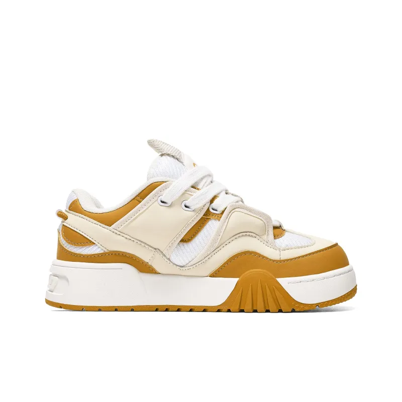 Q-AND Coverage Slip-Resistant Breathable Low-Top Skateboard Shoes Unisex-8