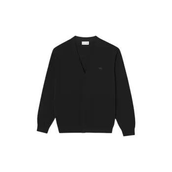 LACOSTE Knitwear Men Black