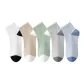 Raw White+Khaki+Pea Green+Light Gray+Smoky Blue