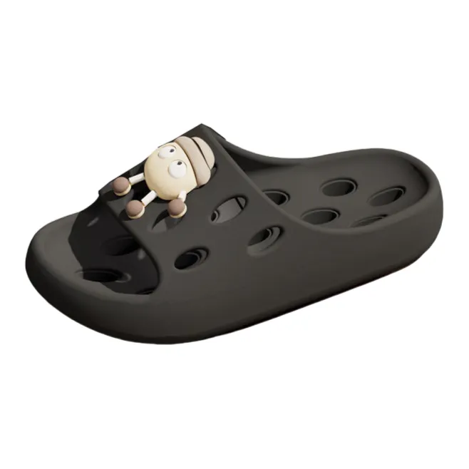 YUZHAOLIN Bathroom Bathing Slippers, Indoor Slip Resistant, Quick Dry, Cartoon Couple Slippers-8