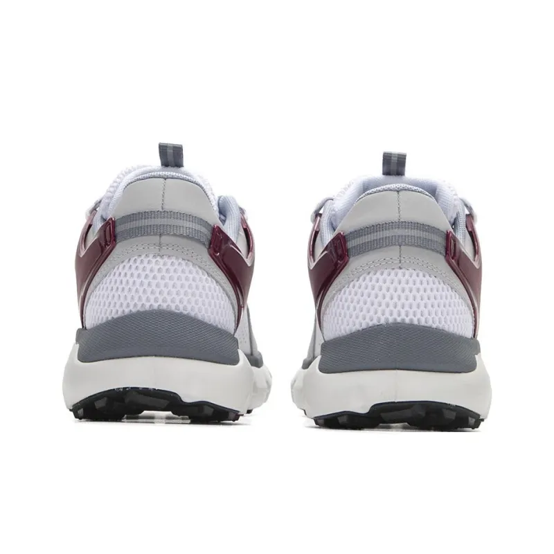 Under Armour Summit Slip Resistant Breathable Low Top Casual Running Shoes Men's White-3