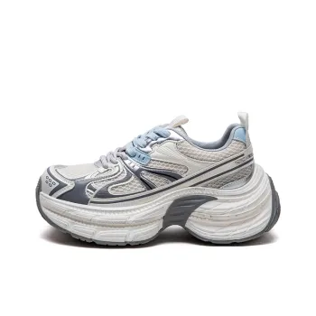 Chibang Wear-Resistant Breathable Lightweight Height Increasing Low-Top Chunky Sneakers Women's