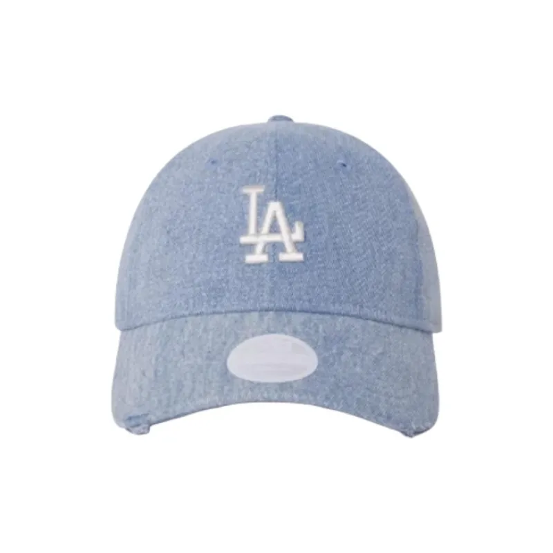 New Era Cotton, Polyester, Regenerated Cellulose Fiber Baseball Caps Women's Blue-1