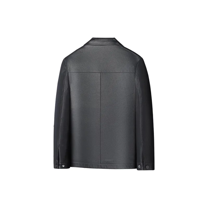 PIERRE CARDIN Leather Jacket Men's-1