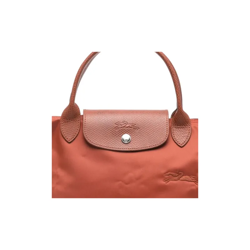 LONGCHAMP Small Le Pliage Green Tote Bag-4
