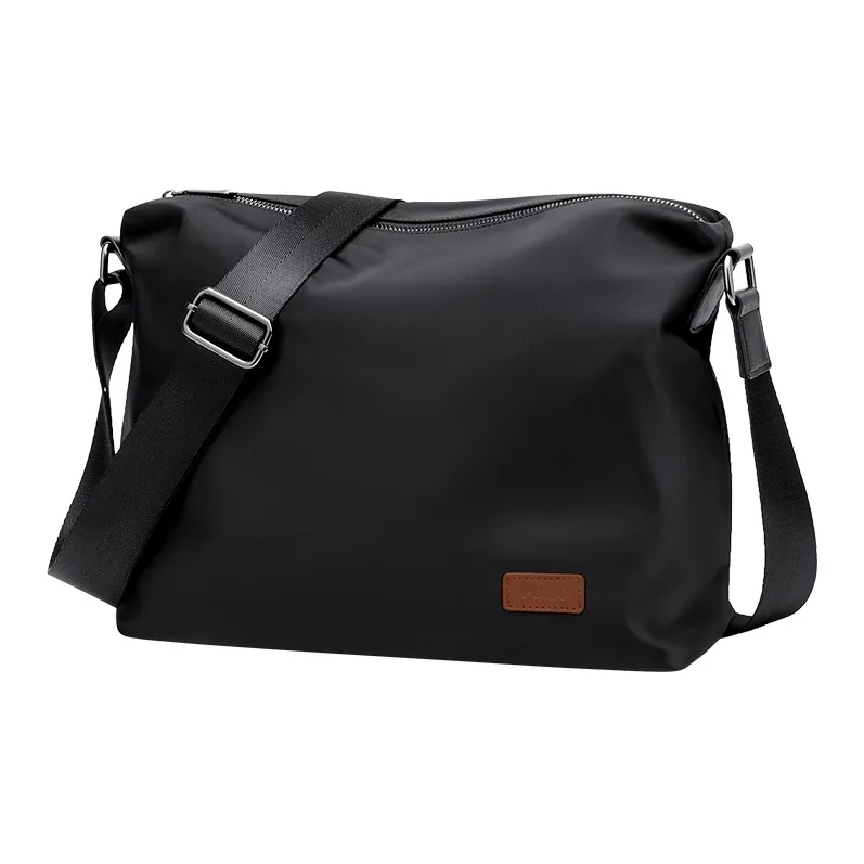 POLO Fabric Shoulder Bag Regular Men's Black-0