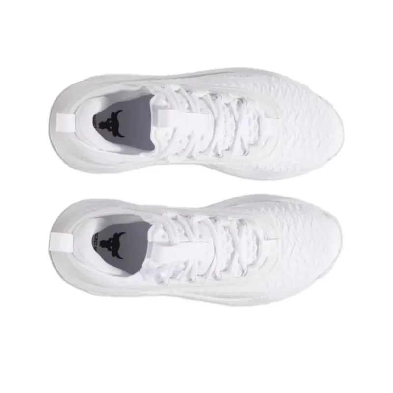 Under Armour Anti Slip Wear Resistant Low Top Training Shoes Men's White-4