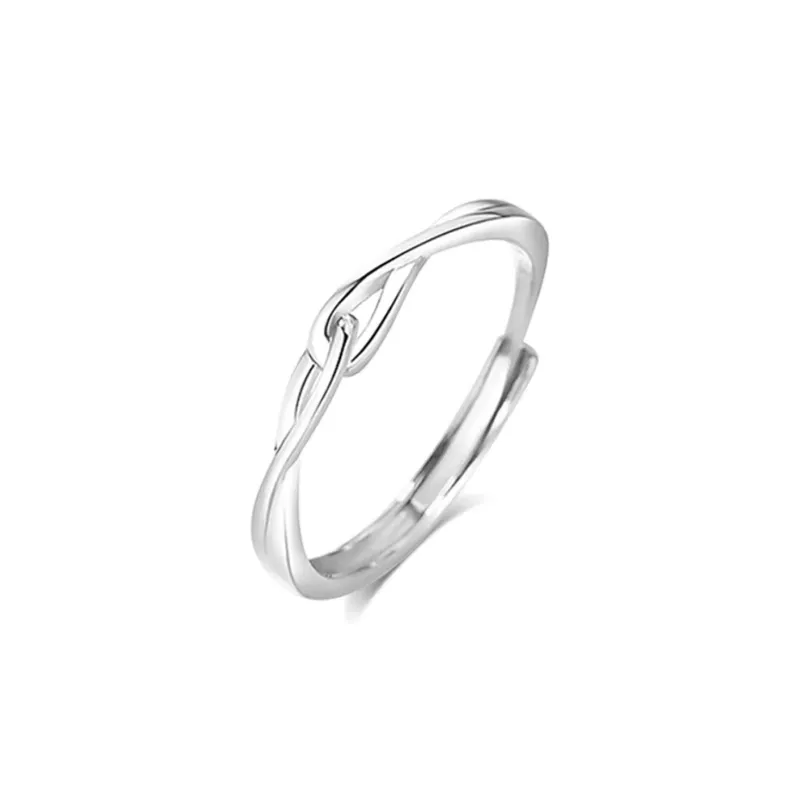 Love Jewelry S999 Fine Silver Rings Unisex-2