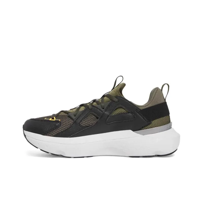 Under Armour Cushioning Low-Top Casual Shoes Unisex Deep Green-1
