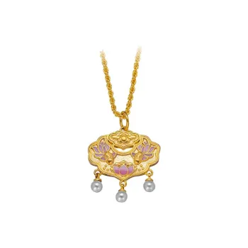 CARAT'S DIARY Glue Drip Necklaces Women's