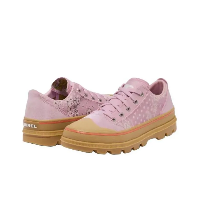 SOREL Low-Top Canvas Shoes Women's Pink-3