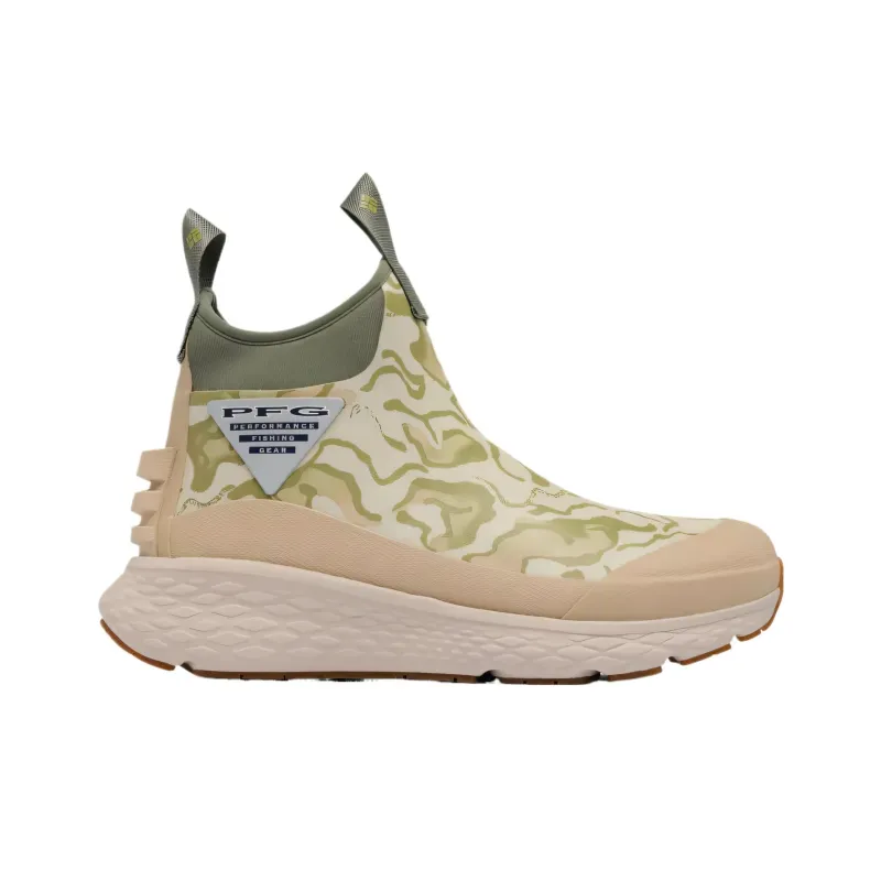 Columbia PFG Pro Sport Abrasion Resistant Mid Top Casual Shoes Men's Beige Green-1