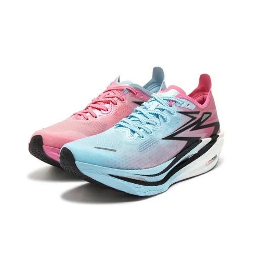 361° Flame 4 Running Shoes Unisex Low-Top Cirrus Blue/Bubble Gum Pink