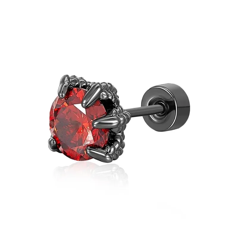 ZWU High Quality Titanium Steel Accessory Fashion Stud Earrings Women's-0