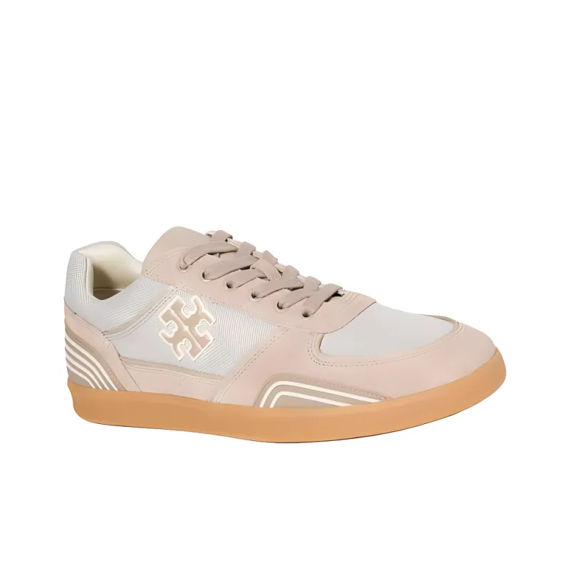TORY BURCH Clover Court Low Top Skateboard Shoes Women's Pink-1