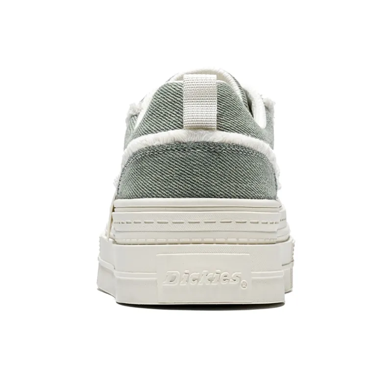 Dickies Low-Top Skateboard Shoes Women's Khaki Green-3