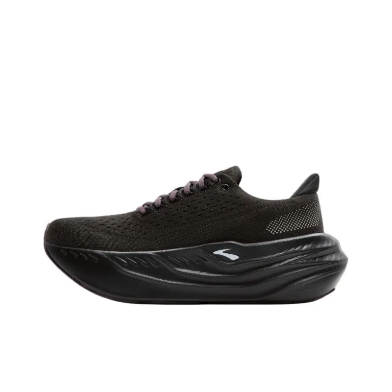 Brooks Glycerin Ma Anti Slip Wear Resistant Low Top Casual City Commute Running Shoes Women's Black-1