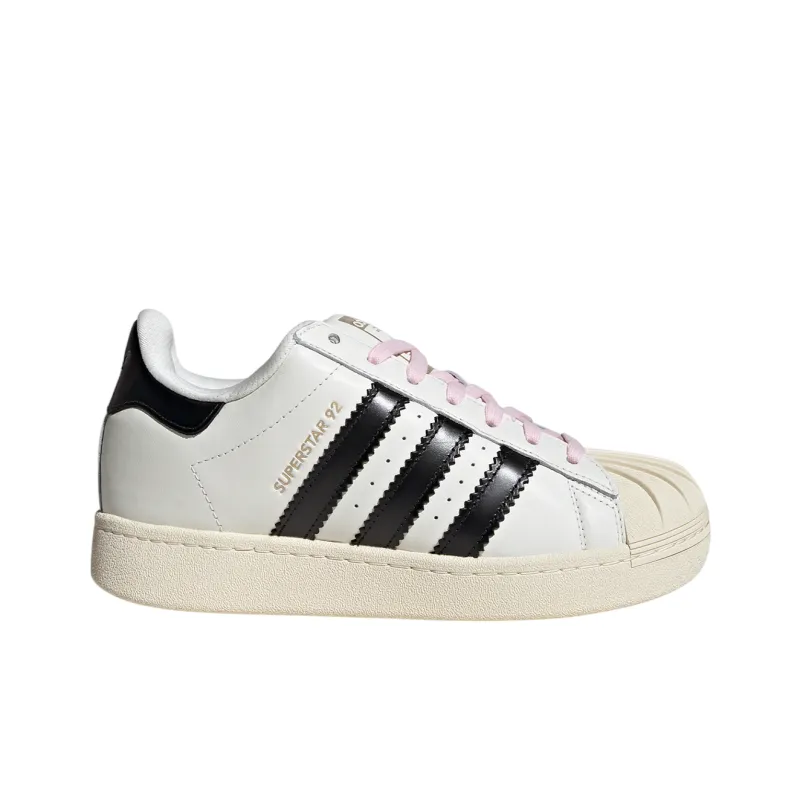 Adidas Superstar 92 By Pharrell White Black Women's-1