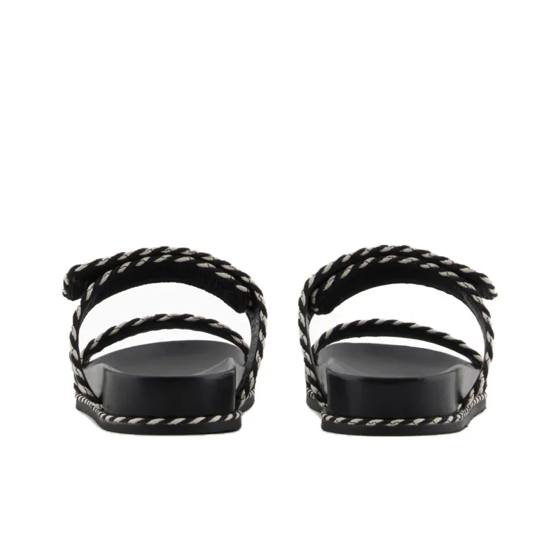 EMPORIO ARMANI Slide Slippers Women's Black-4