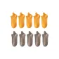 10-Pack (5 Gold+5 Coffee)