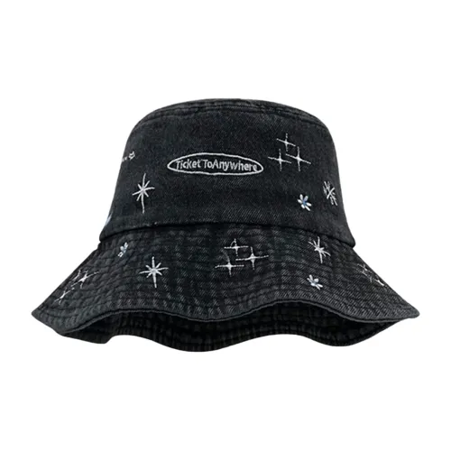 IOTS Vintage Face Framing Versatile Minimalist Style Bucket Hats Women's