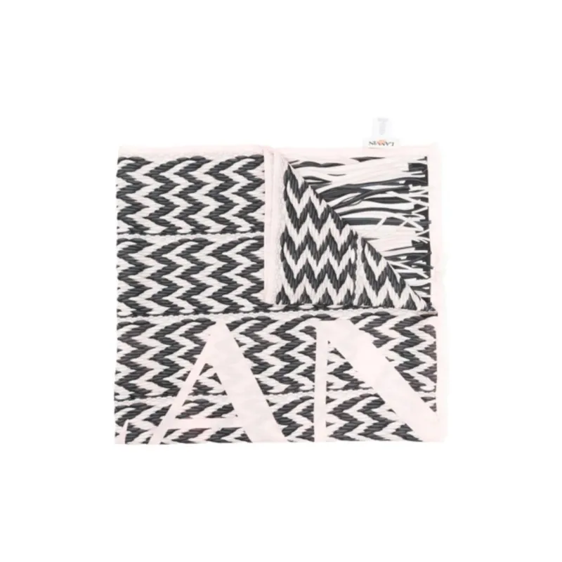 Lanvin Knit Scarves Unisex Black-2