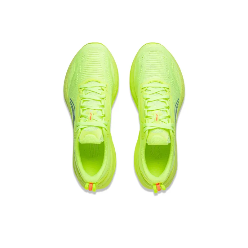 LINING Wugui 5S 5.0 Running Shoes Men Low Top Neon Yellow Green-3
