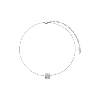 BOONEE ALUS White Gold Plated Copper Necklaces Women's