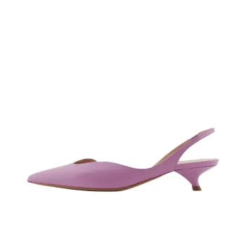 EMPORIO ARMANI Slim Heel High Heels 3.5cm Women's Purple