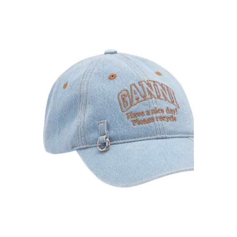 GANNI Denim Cap-2