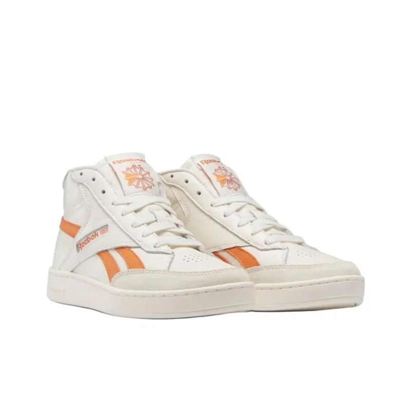 Reebok Women's Club C Form High 'Chalk Burnt Orange' Women's-2
