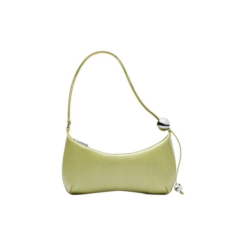 Jacquemus Calfskin Shoulder Bag Women's Green-2