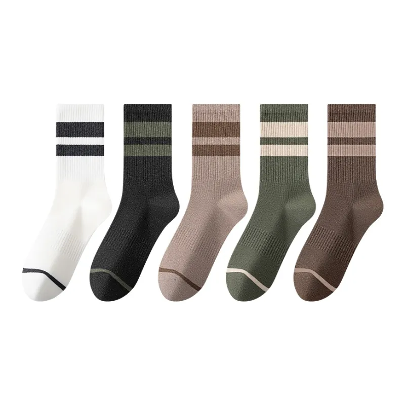 Caramella Mid Calf Socks Men's Combo Set-44