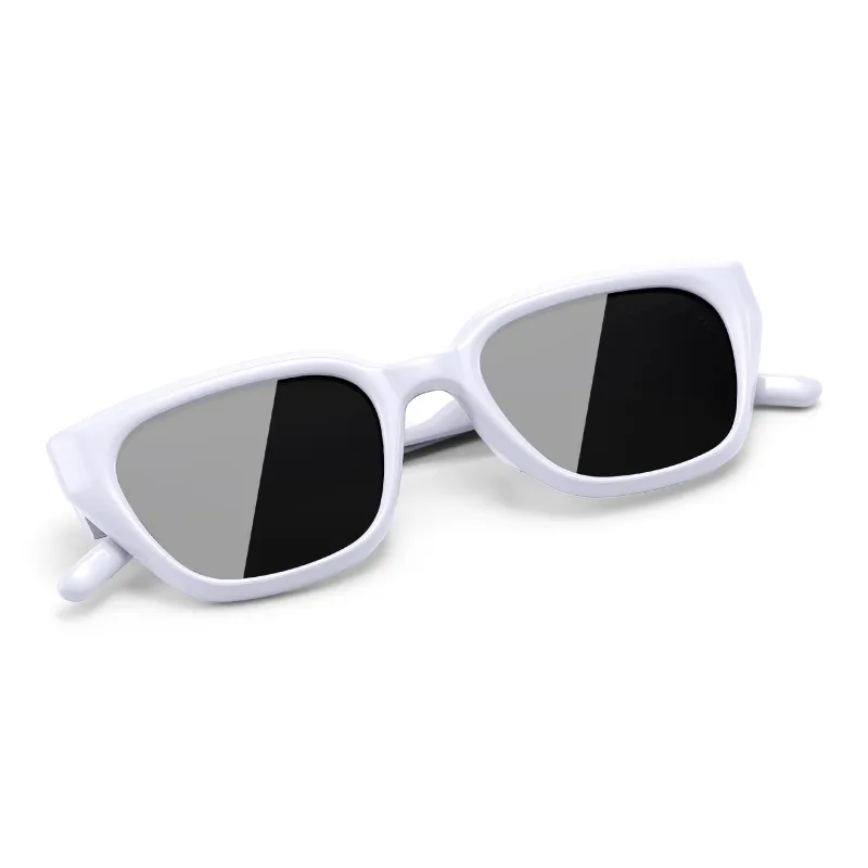 PULAIS TR/Memory Plastic Cat Eye Sunglasses Unisex-0