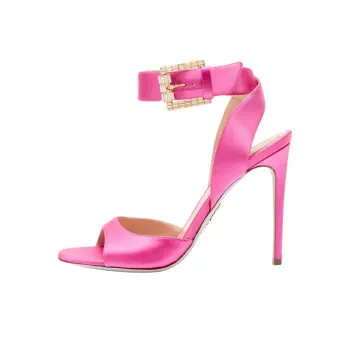 RENE CAOVILLA Martha Strap Sandals 10.5cm Women's Fuchsia