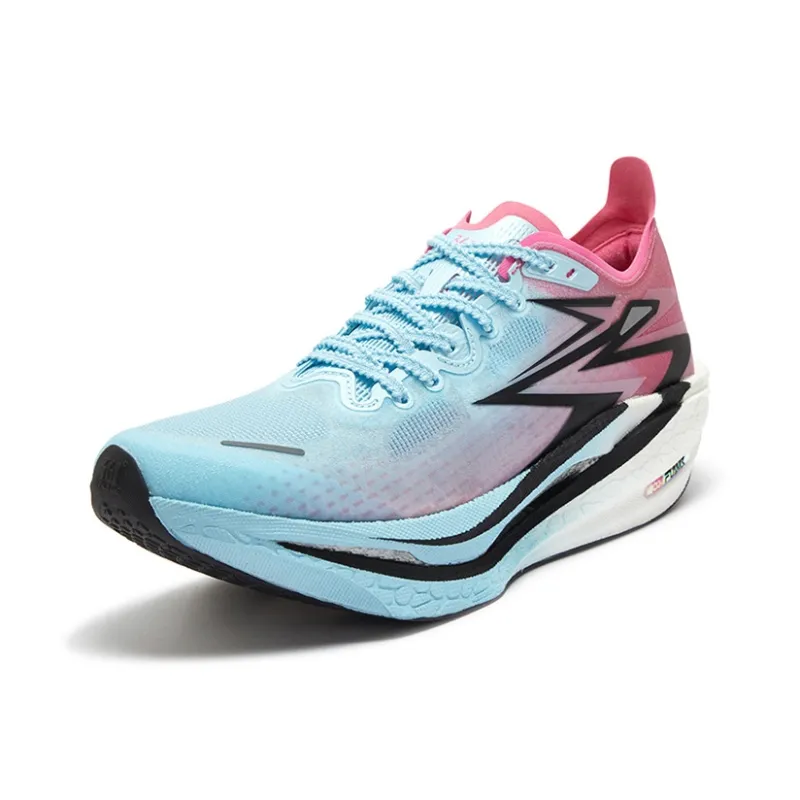 361° Flame 4 Running Shoes Unisex Low Top Cirrus Blue/Bubble Gum Pink-2