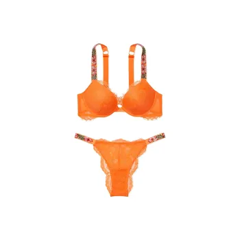Victoria's Secret Underwear Set Women's Orange