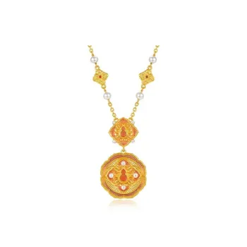 CARAT'S DIARY Glue Drip Necklaces Women's