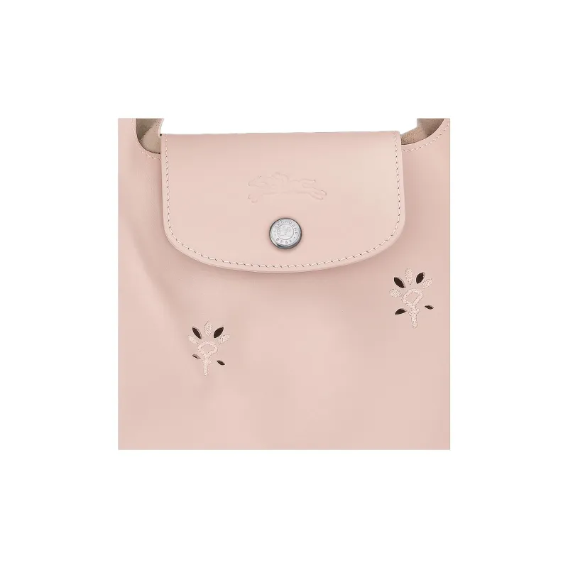 LONGCHAMP Le Pliage Xtra Cow Leather Handbag Tubas Women's Pink-3