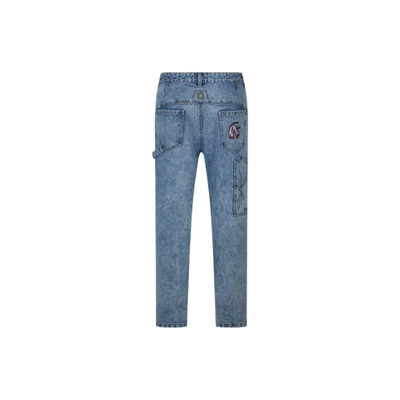 C'N'C Trend Series Spring And Summer, Jeans Men's Denim Blue-1