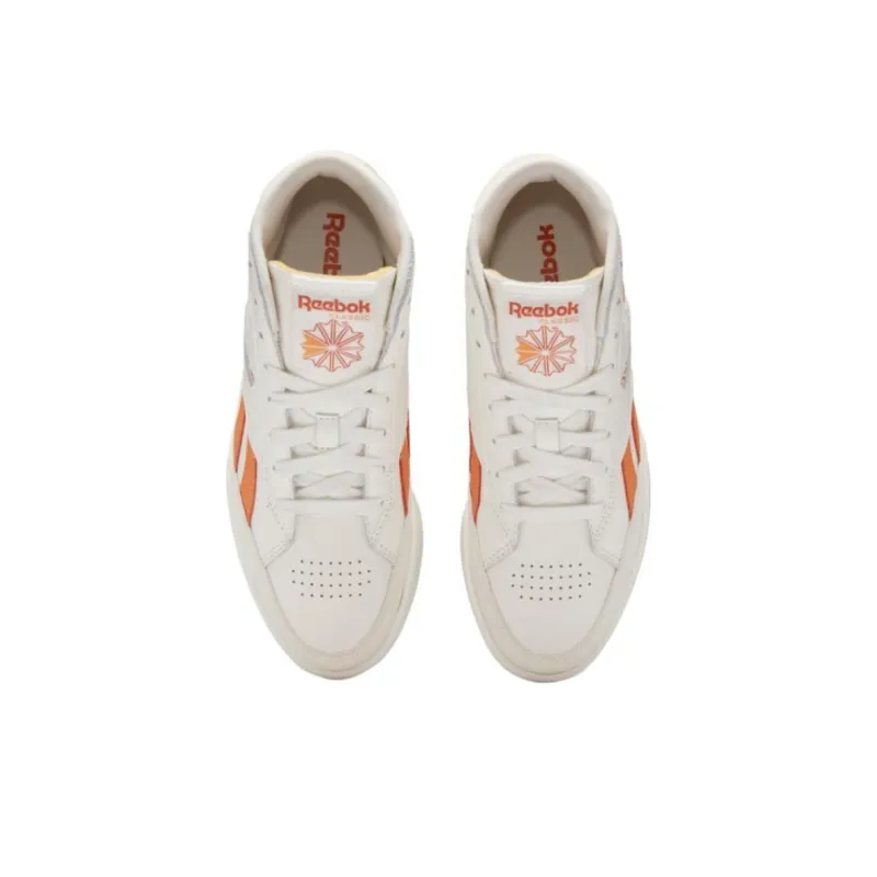 Reebok Women's Club C Form High 'Chalk Burnt Orange' Women's-4