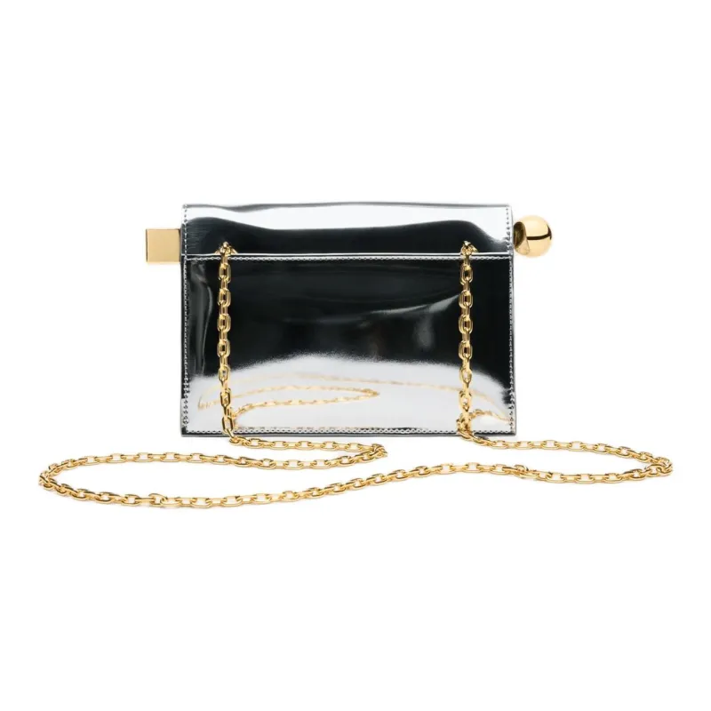 Jacquemus Polyurethane Crossbody Bag Shoulder Bag Mini Women's Silver-2