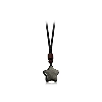 CARAT'S DIARY Obsidian Necklaces Women's
